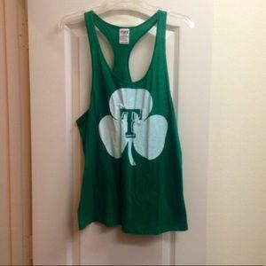 St Patrick’s day Green top